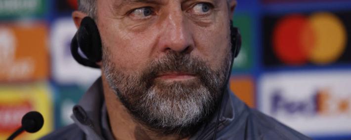 弗里克执教生涯欧冠首(shǒu)次不敌英格兰球队，此前(qián)4战全胜