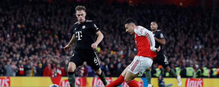 欧冠-诺伊尔失误送空门 阿森納(nà)3-1拜仁5战全勝(shèng)登顶