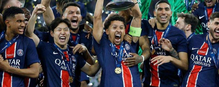 25-26欧冠夺冠十大热门：PSG超皇马居首