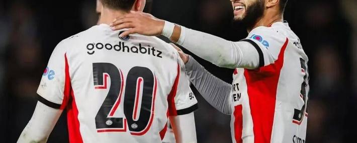 埃因霍温欧冠冲连胜~