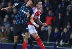 （外代二线）足球——欧冠聯(lián)赛：阿森纳胜布鲁日