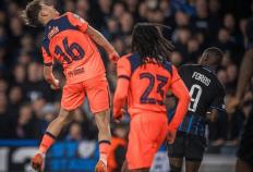 欧冠對(duì)攻战：巴萨三(sān)度扳平3-3布鲁日，VAR兩(liǎng)度取消进球