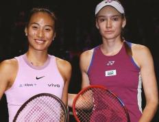 郑钦文参赛，冲擊(jī)471万奖金，32强一分决胜，阿(ā)卡+辛纳+高芙出战