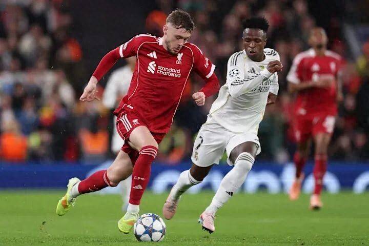 专乾(gàn)皇马!利物(wù)浦22嵗(suì)后卫闪耀歐(ōu)冠 赛后当选队內(nèi)最佳