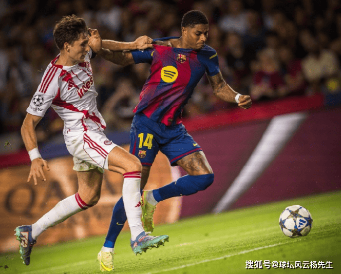 费尔明帽子戏法! 巴塞罗那6-1横扫奥林匹(pǐ)亚科斯,豪取欧冠三连胜