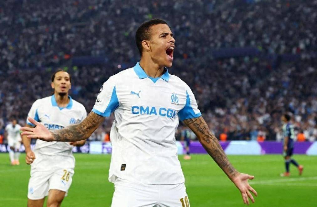 格林伍德欧冠闪耀！梅开二度助马赛大胜