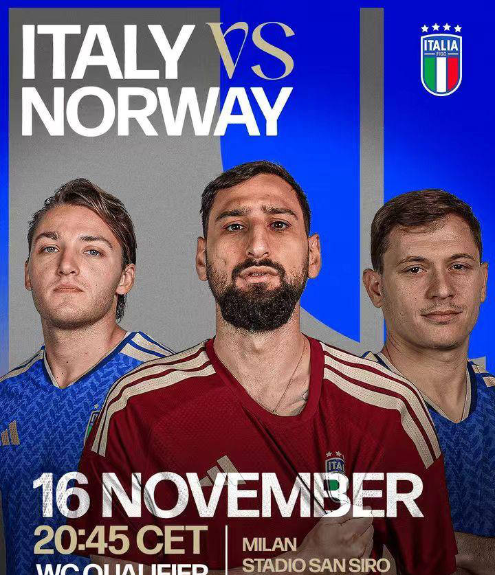 意(yì)大利惨败挪威，球队士气彻底(dǐ)崩塌