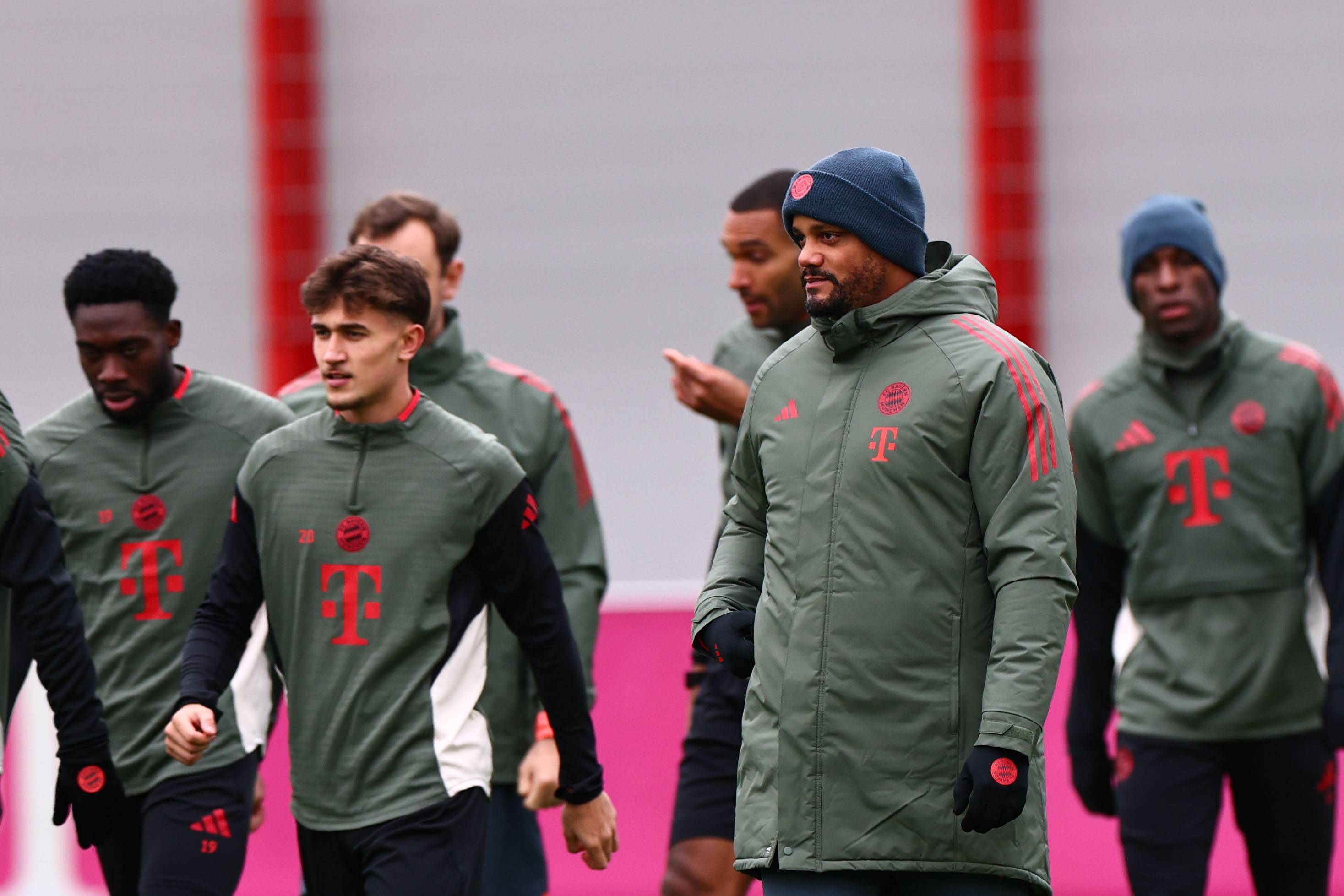 (外代二线)足球——欧冠联赛:拜仁(rén)慕尼黑赛前备战