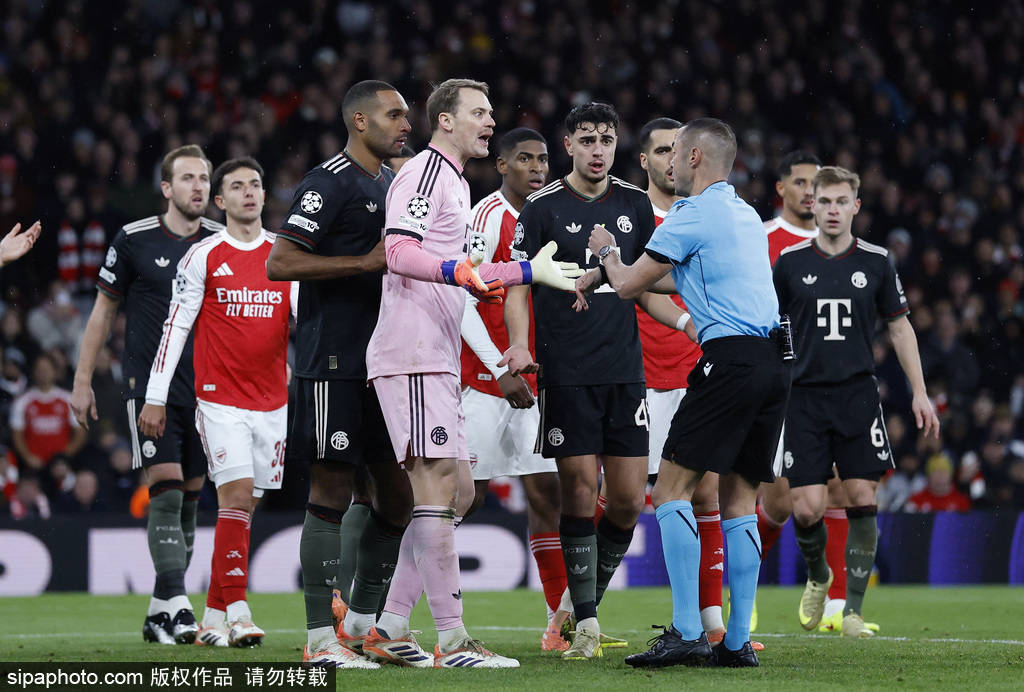 欧冠-诺伊尔失误送空门 阿森納(nà)3-1拜仁5战全勝(shèng)登顶