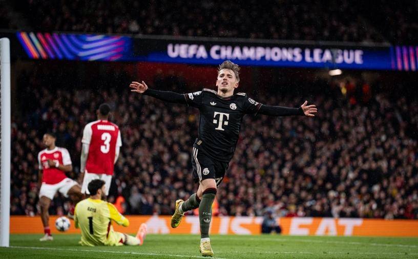 诺伊尔致命失误,阿森(sēn)纳3-1送拜仁賽(sài)季(jì)首敗(bài),英超欧冠双线领跑