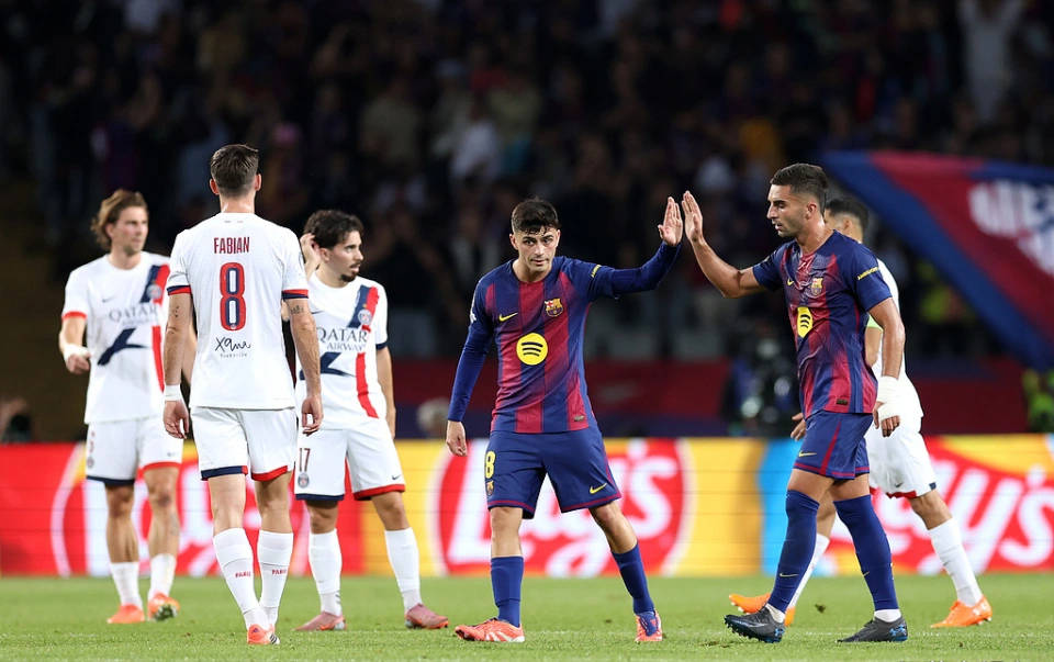 巴萨真(zhēn)核佩德(dé)里欧冠负载过重