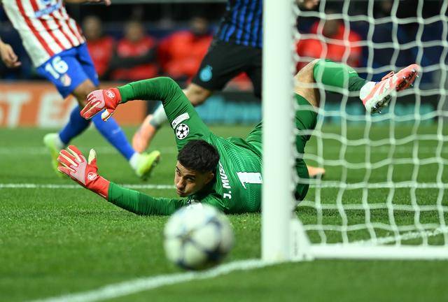 足球|欧冠:马德(dé)里竞技勝(shèng)国际米兰