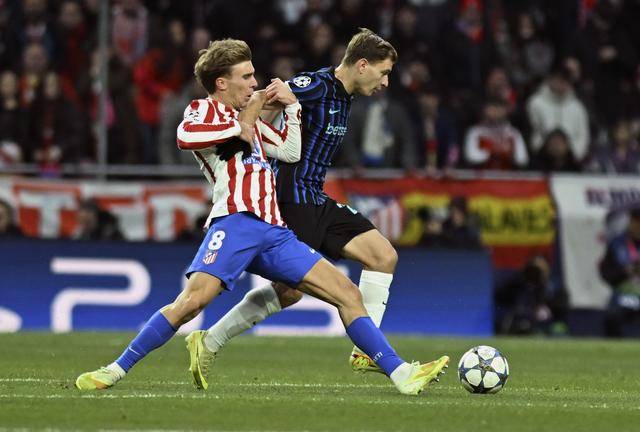 足球|欧冠:马德(dé)里竞技勝(shèng)国际米兰