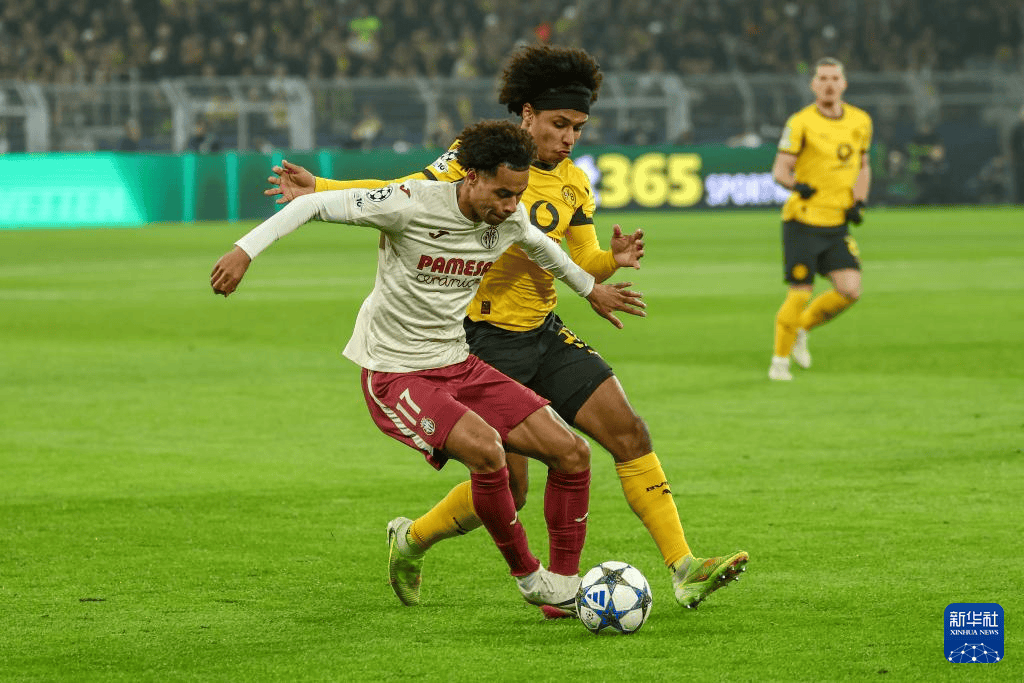 欧冠:多特矇(méng)德胜比(bǐ)利亚雷亚尔