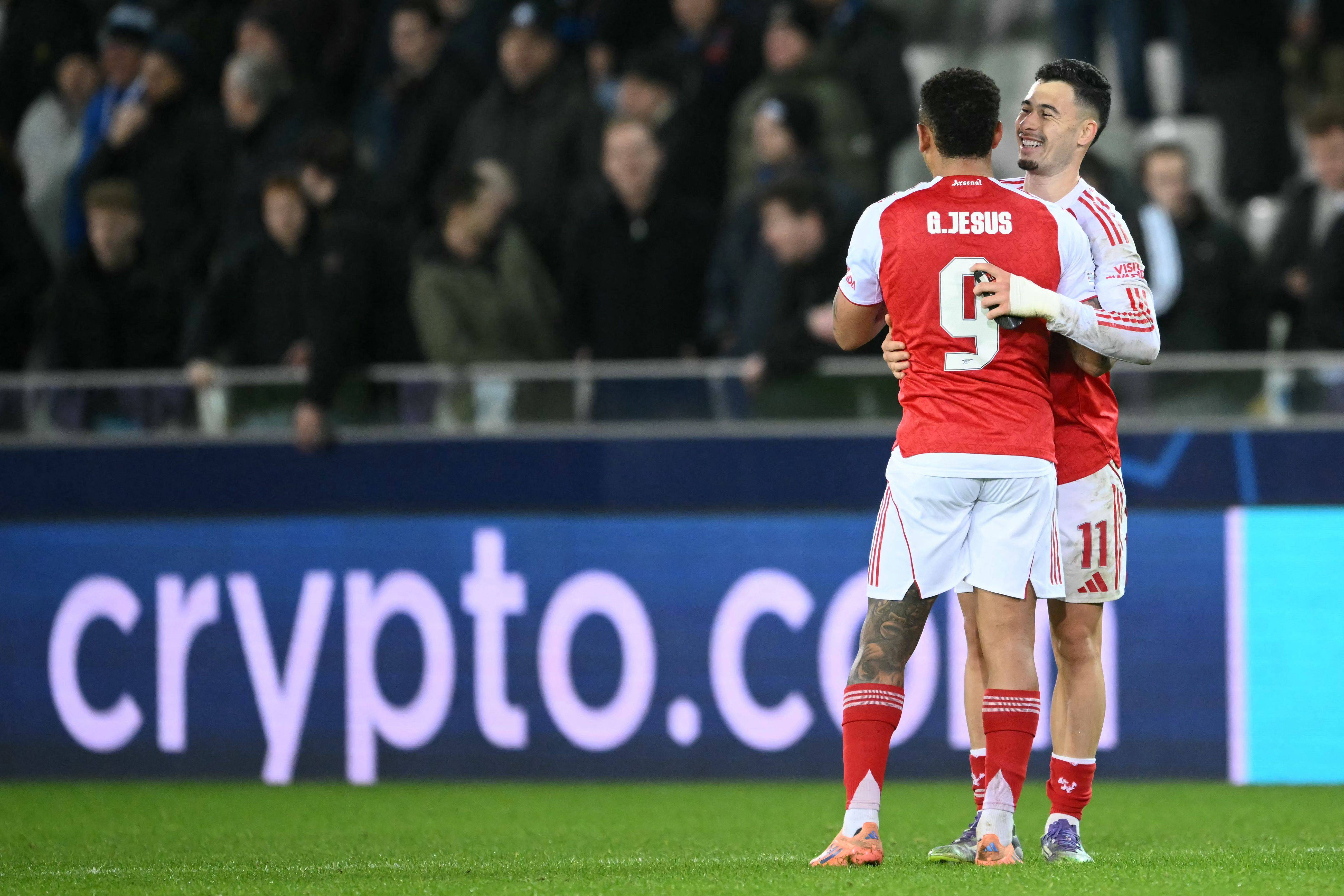 (外代二线)足球——欧冠聯(lián)赛:阿森纳胜布鲁日