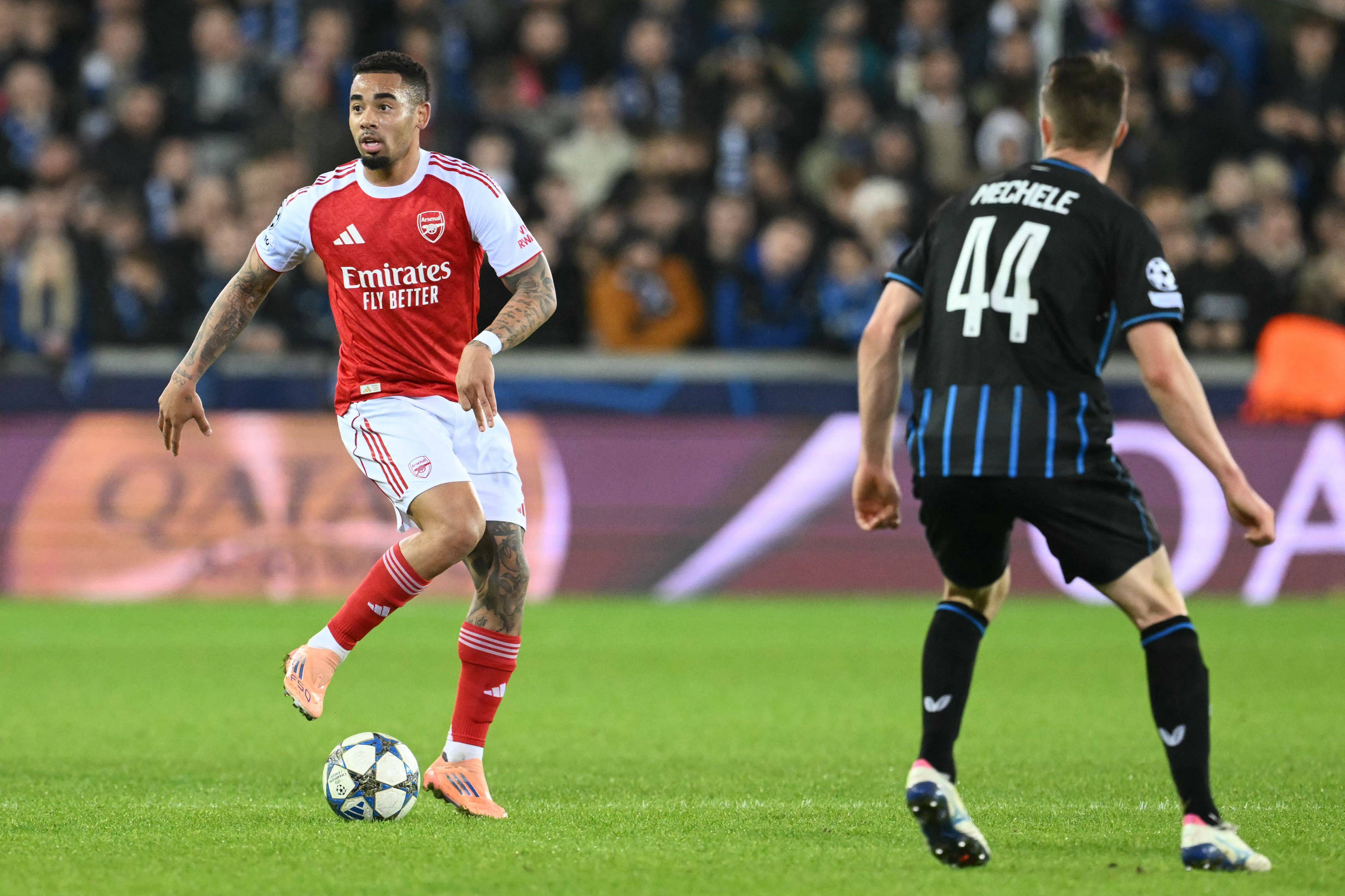 (外代二线)足球——欧冠聯(lián)赛:阿森纳胜布鲁日