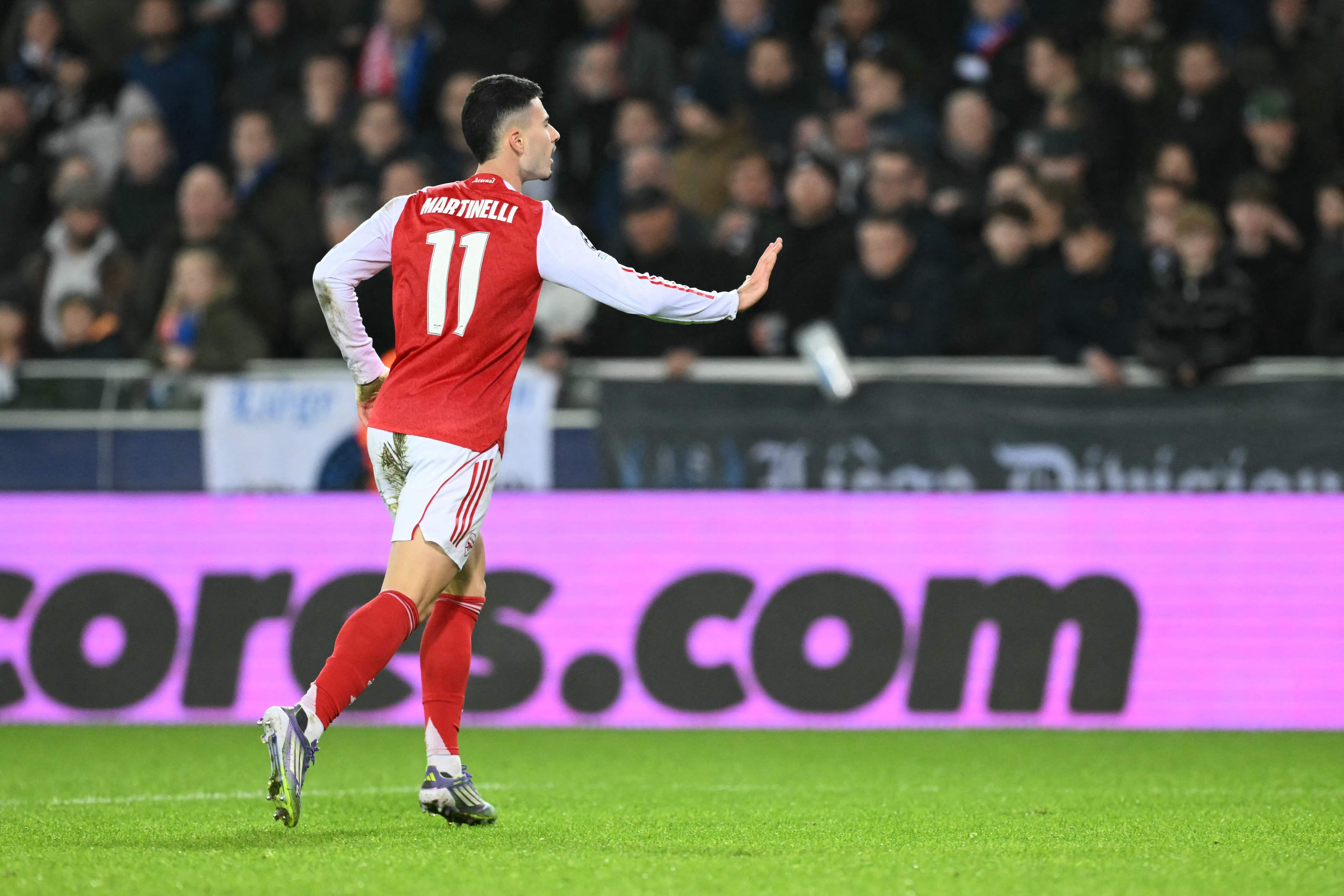 (外代二线)足球——欧冠聯(lián)赛:阿森纳胜布鲁日